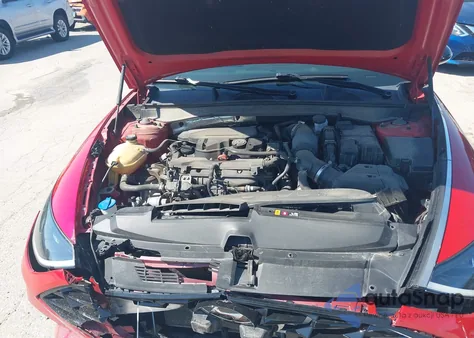 2021 Hyundai Sonata Sel Plus z USA, uszkodzony, nr VIN 5NPEJ4J27MH107470